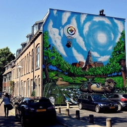 Muurkunst in Utrecht